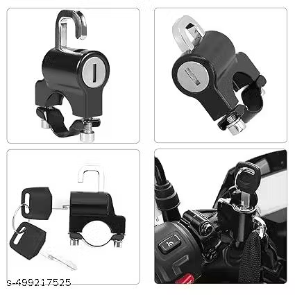 Strong Alloy Helmet Lock